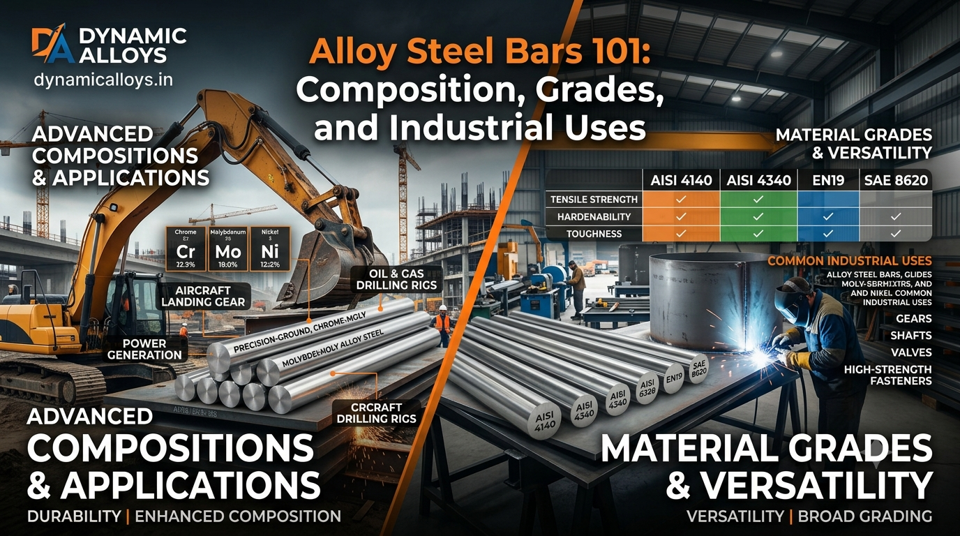 alloy steel bars in India